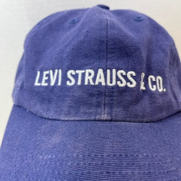 Levi Strauss & Co Purple Adjustable Cotton Baseball Cap Hat Red Tab main image 8